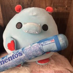ZURU Mentos Hippo Super Sized 14 Inches Plush  