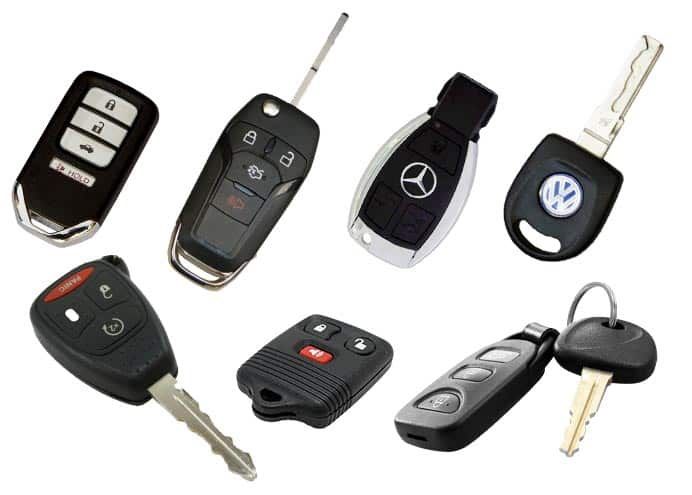 GM Toyota Honda Audi VW Acura Mazda Nissan Mercedes Chevy Saab Lexus Kia Land Rover Cadillac Ford BMW Remote Key Fob programming reprogram Spare Key