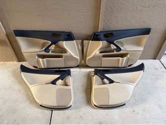 2006-2013 lexus is250 is350 tan door panel set