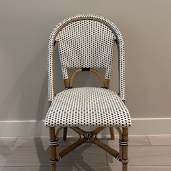 4 Serena & Lilly Rattan Dining Side Chairs