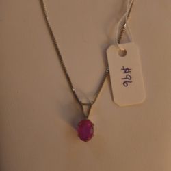 Mahaleo Ruby Necklace 