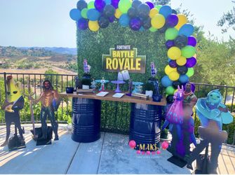 Fortnite Birthday Party Decoration Balloons