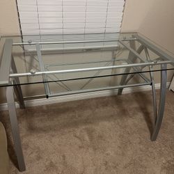 Glass Desk