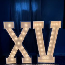 Big Letters And Numbers