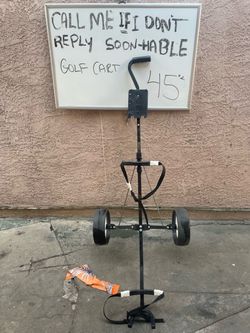Manual Push Golf Pull Cart Trolley