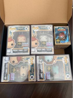 Funko Fundays Pops (Godzilla, TMNT Raphael, Batman, ETC)