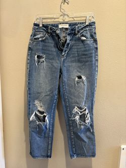 PacSun Ripped Blue Women's Skinny Jeans