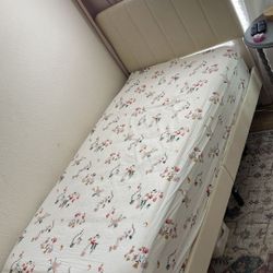 Twin Bed Frame & Mattress 