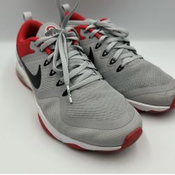 Nike Air Max Women’s Size 7.5 Ohio State Gray Red Athletic Shoe