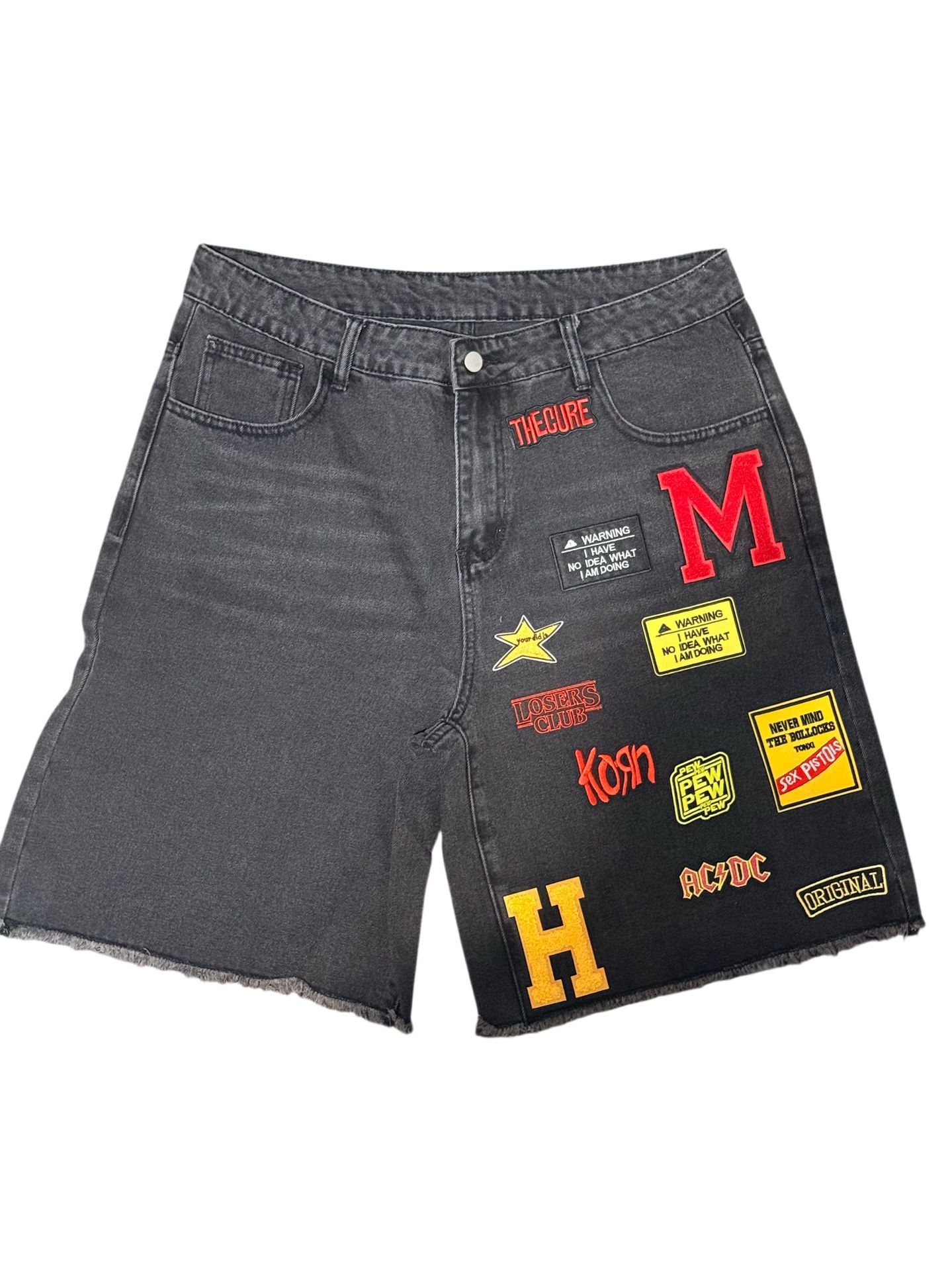 Men patch jorts