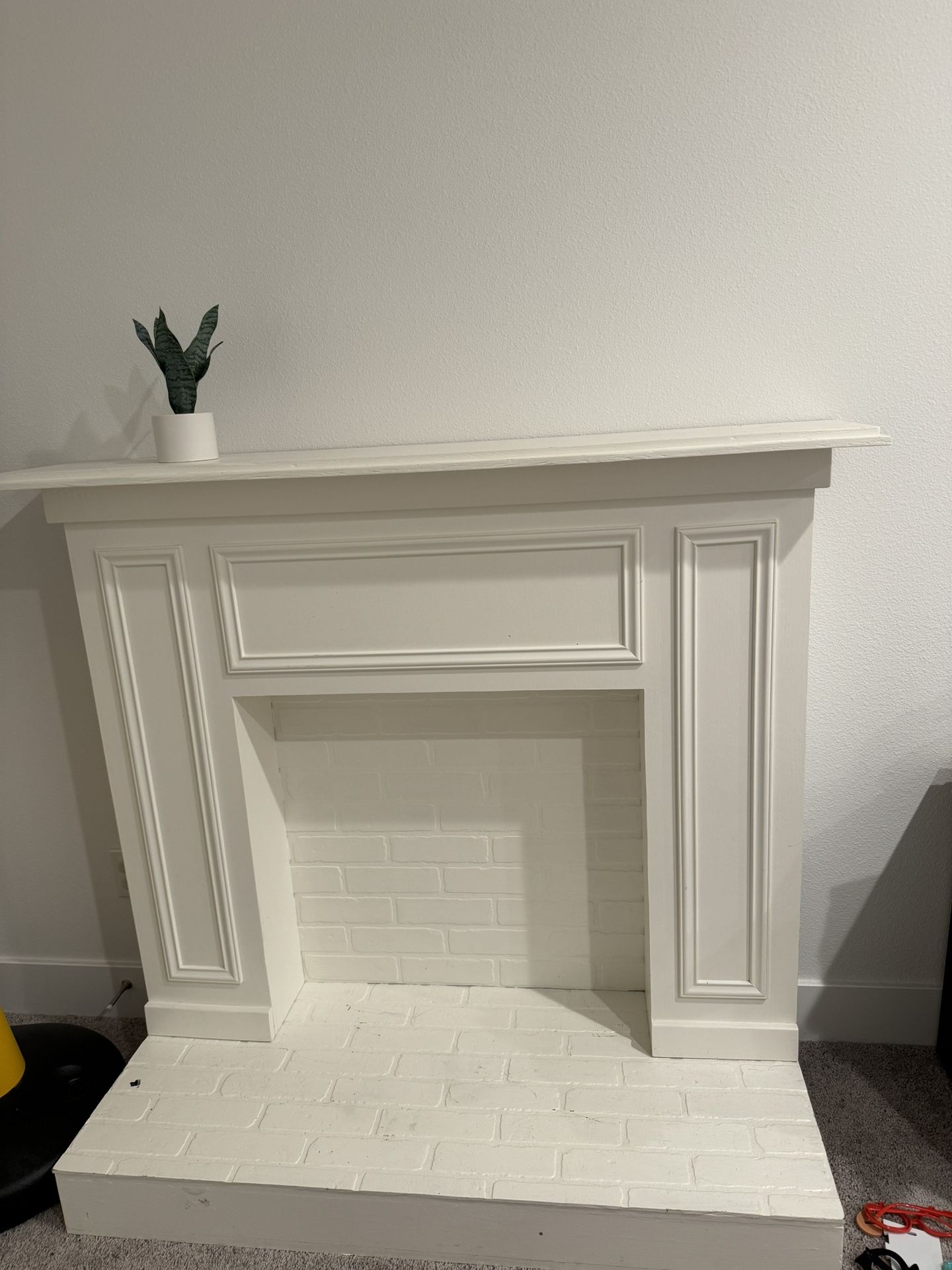 Decorative Rustic Fireplace Mantle