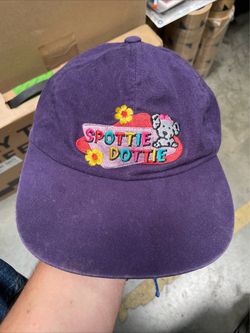Vintage 1996 Spottie Dottie Dog Sanrio SnapBack Cap Hat (RARE)