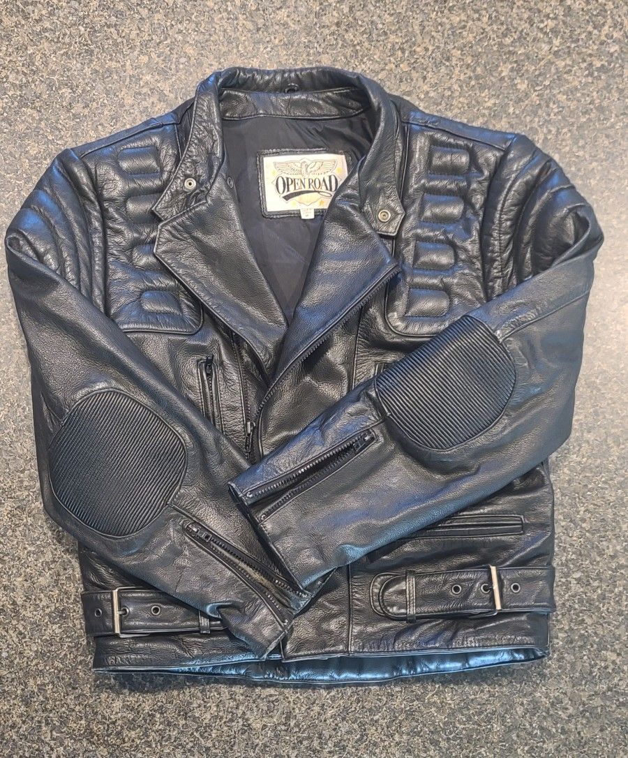 Premium Leather Motorcycle Riding Jacket