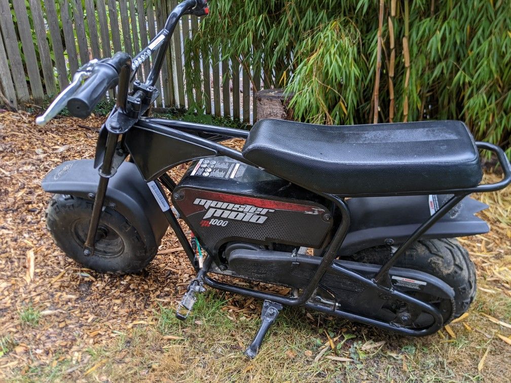 Monster Moto Electric Mini Bike (Project)