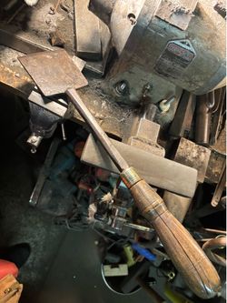 Early blacksmith made chisel