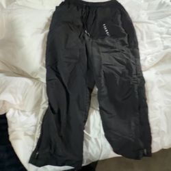 Workout Pants - YOUNGLA - Black/ White 