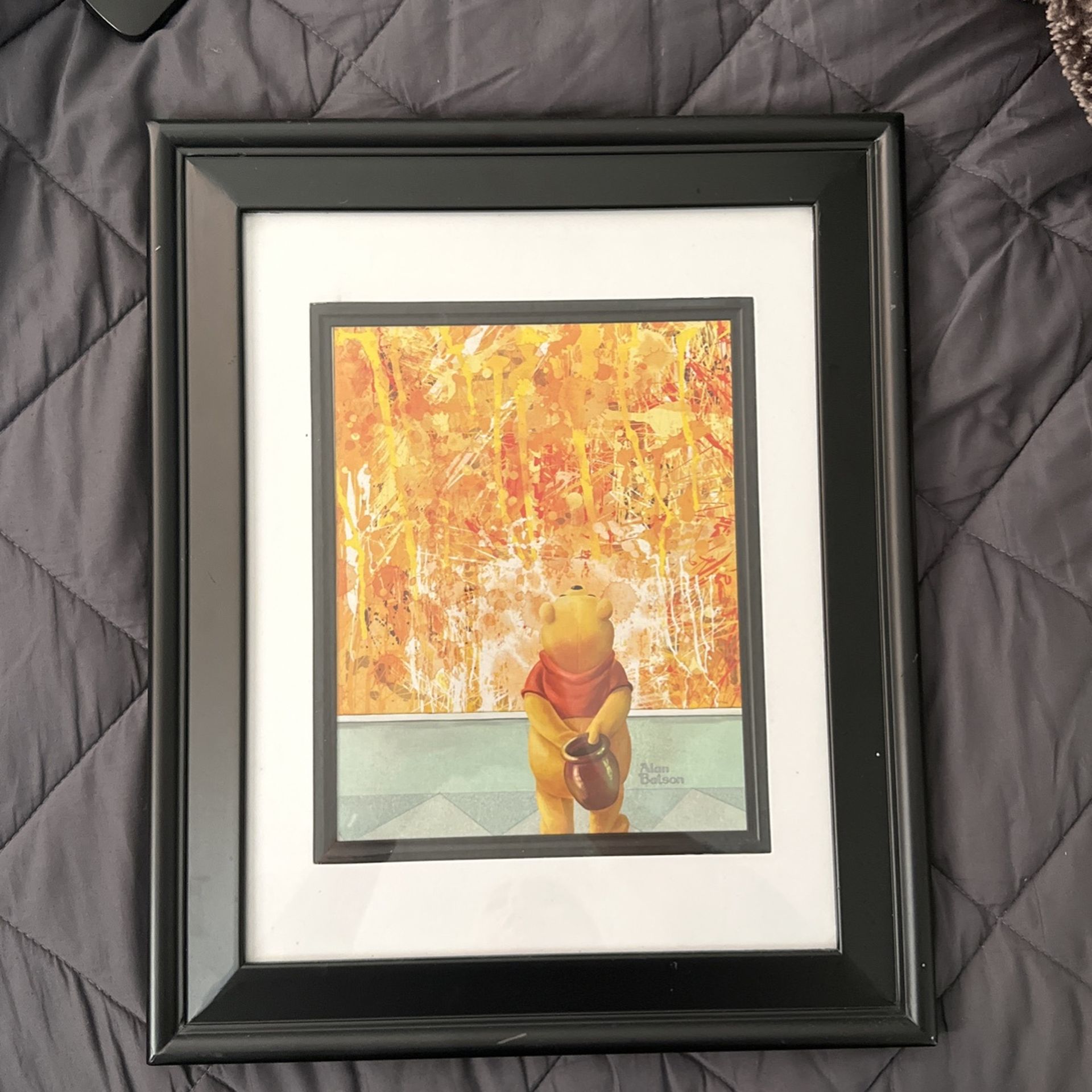 Alan Batson Winnie The Pooh Painting 