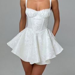 Babyboo Emelie Playsuit- Ivory 