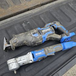 Kobalt XTR SAWSALL And 3/8 Impact Wrench