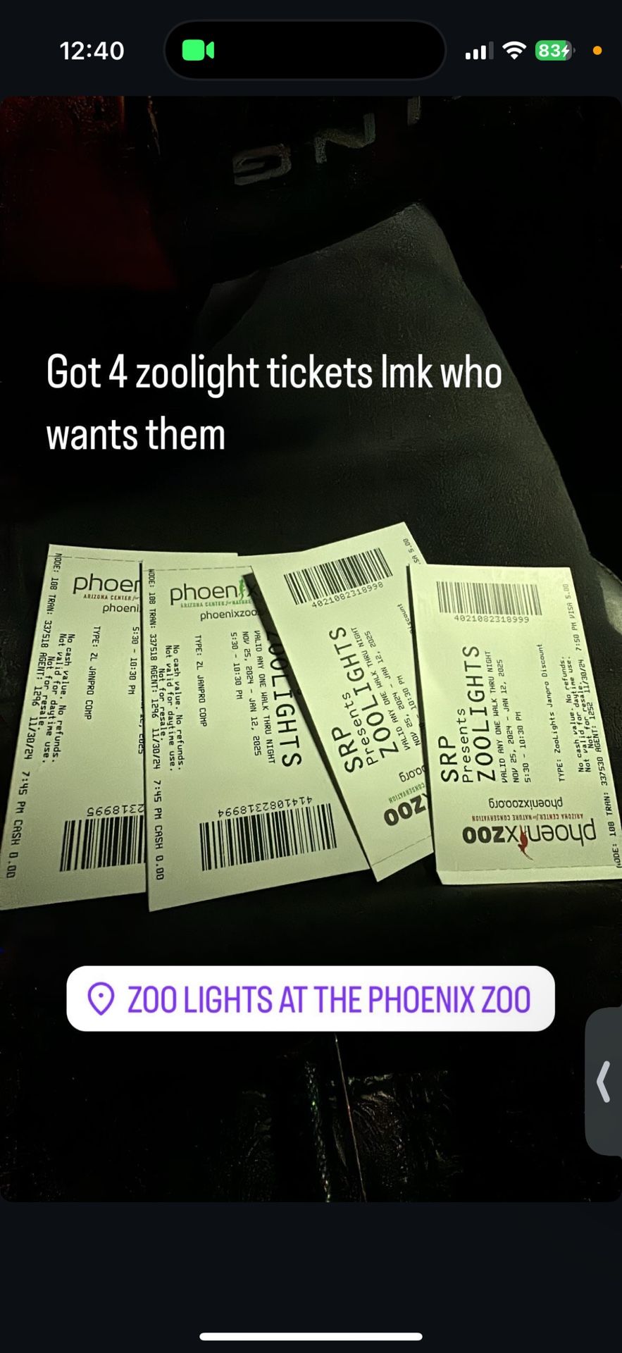 Zoolight Tickets