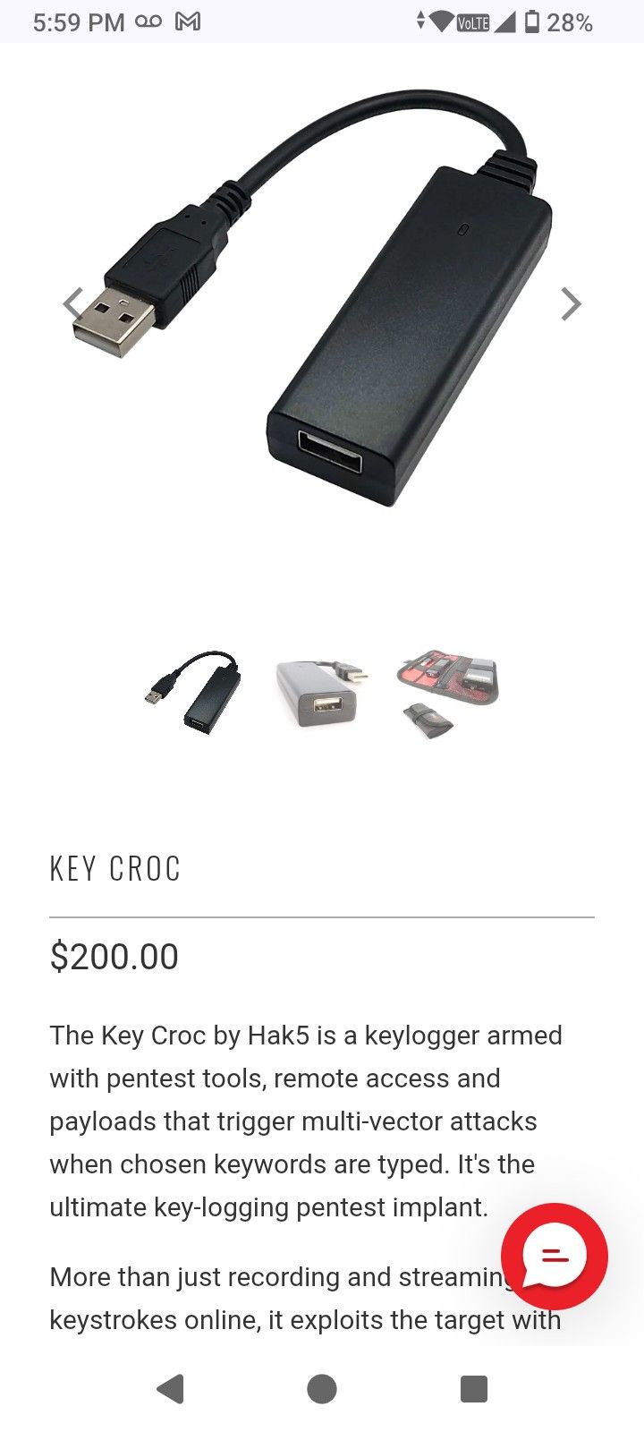 Hak5 Key Croc