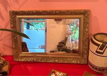 Ornate Gold Gild Mirror