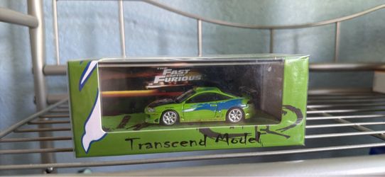 Transcend Model 1/64 1995 Mitsubishi Eclipse Fast and Furious Diecast Car Limited