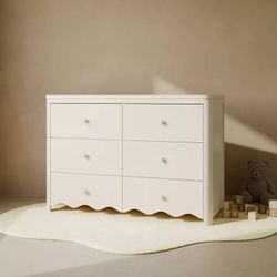 Storkcraft Casablanca 6-Drawer Dresser Brand new in box Color Frosted Oak