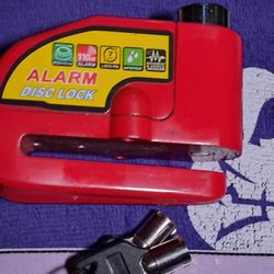Motorcycle,  Ebike, Scooter Lock, Alarm,2 Keys
