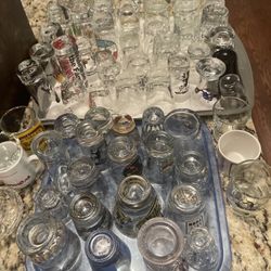 Tons of Collectible Vintage Shot Glasses on sale, from differetn states/ countries, $2-$4 each 