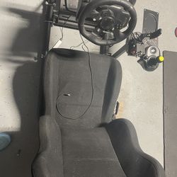 Adjustable Gaming Sim Cockpit