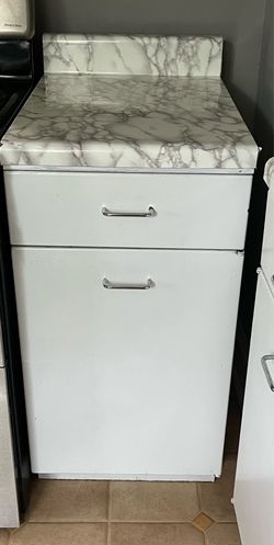 Vintage 1950’s 18” Steel Lower Cabinet