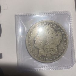 Rare 1888 Morgan Silver Dollar 