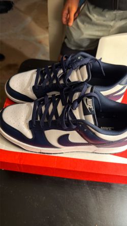 Nike Dunk Low Retro Midnight Navy Size 10.5 – Original Box