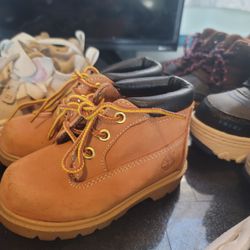 Kids Timberland And Jordan Shakers 