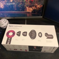 New Hair Dryer Dyson With Attachments Unopened Sealed  New