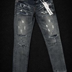 Purple Skinny Jeans 