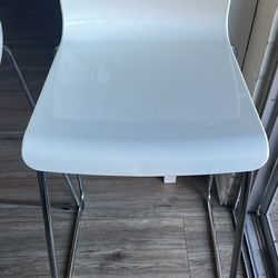 White Bar Stools 