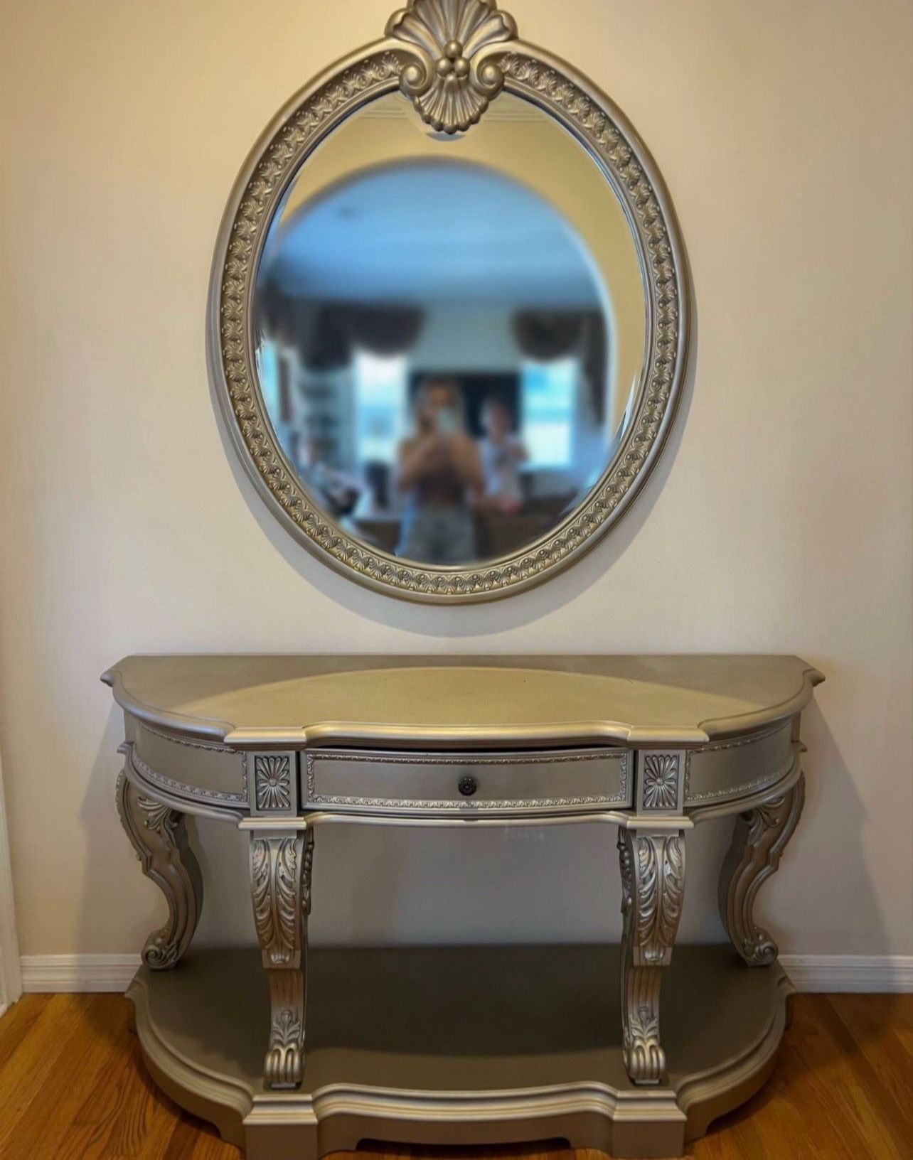 Console Table With Mirror