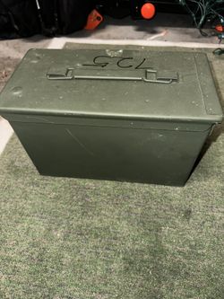 Military Surplus Ammo Box