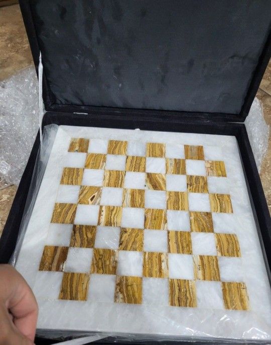 Onyx & Marble Chess Board 