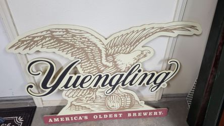 Yuengling beer sign