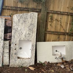 4 Pieces Granite Tops