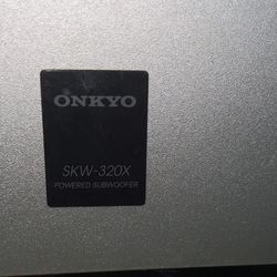 ONKYO SKW-320x subwoofer 