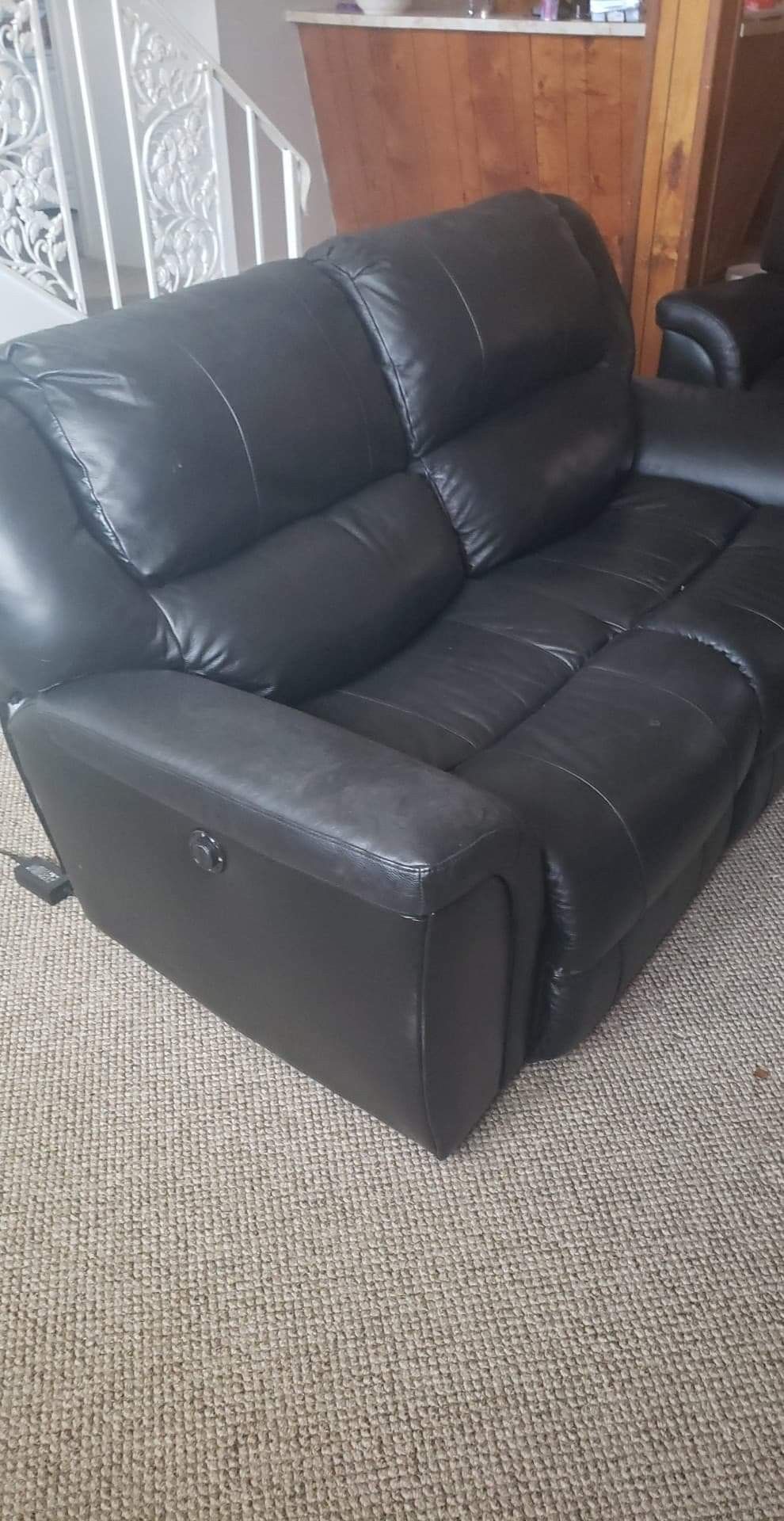 Genuine leather Sofa & Love Seat GREAT CONDITION