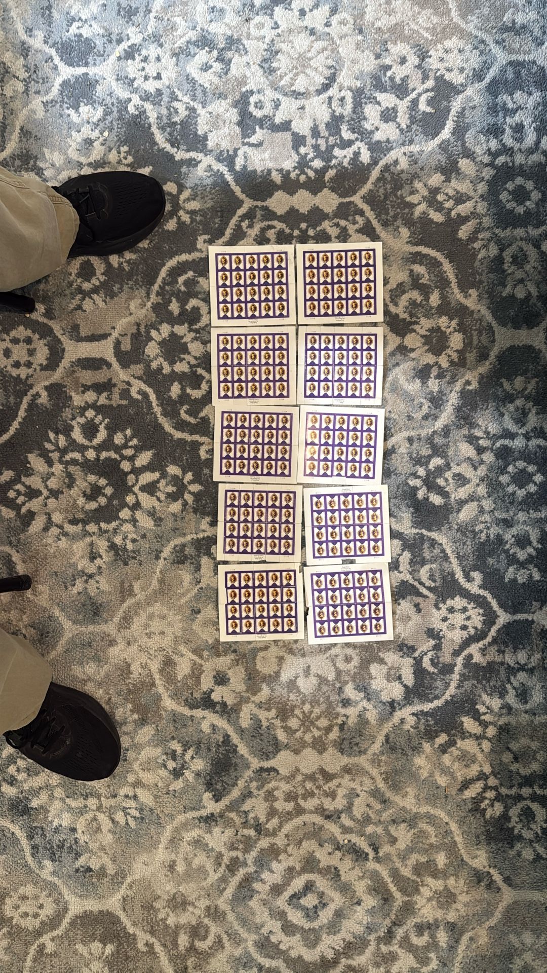 200 Forever Stamps, At $.73 A Stamp Is $146 are 25% Discount And Selling For $110, Which Is $.55 a forever stamp.