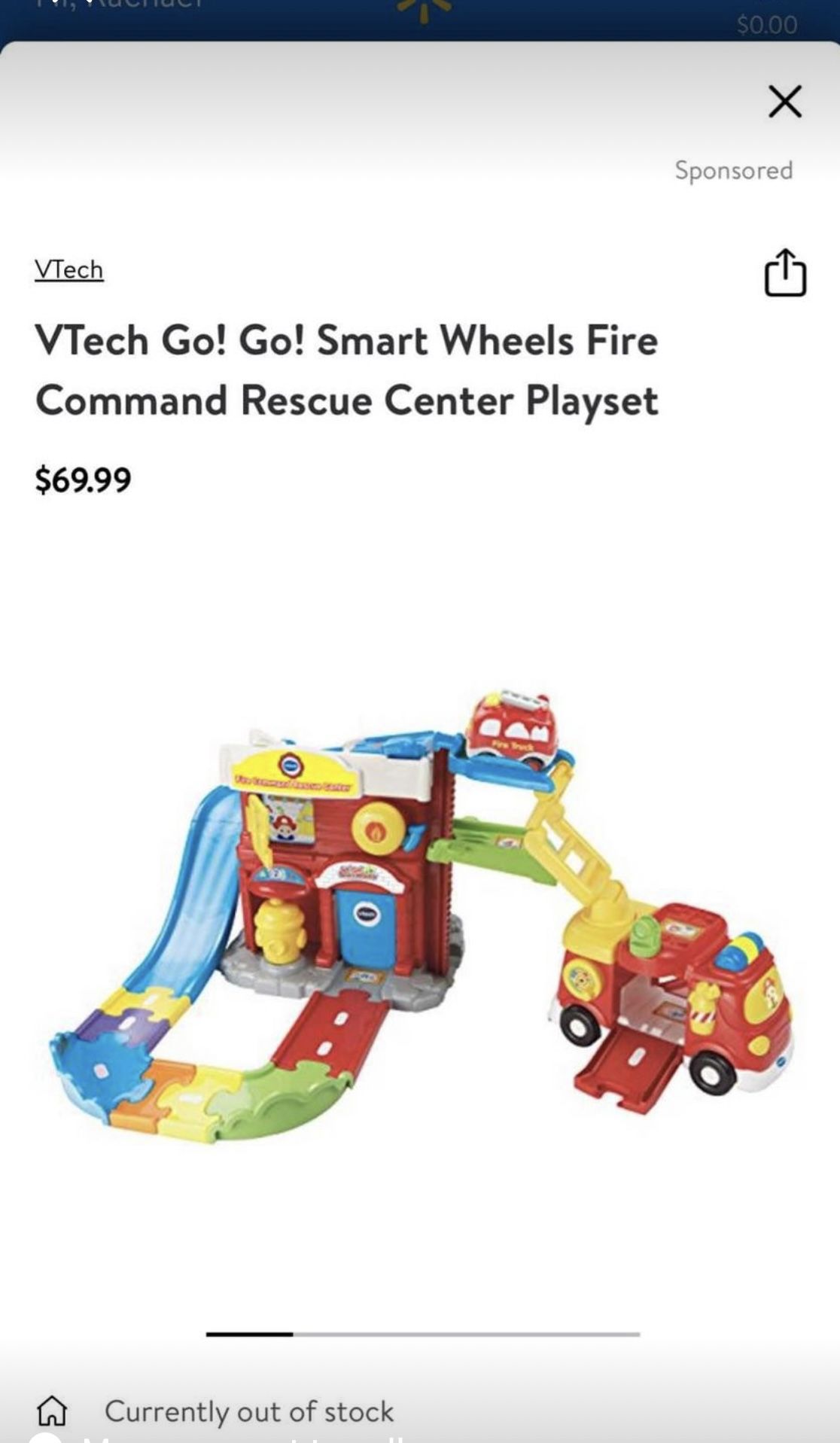 vtech Go Go smaet wheels train station, command rescue and contruction site