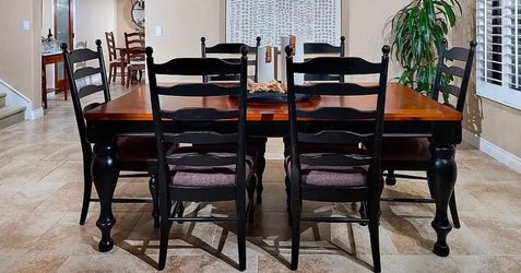 Dinning table and chairs