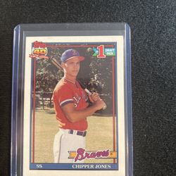 Chipper Jones Baseball Card 