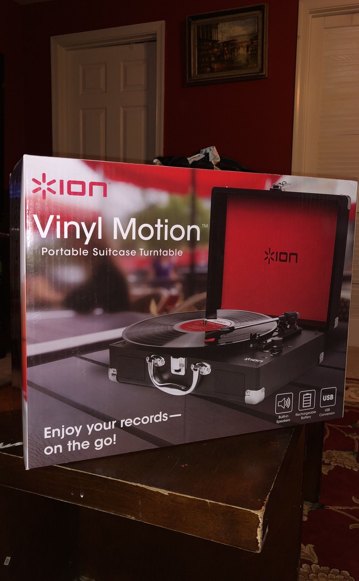ION Vinyl Motion Turntable